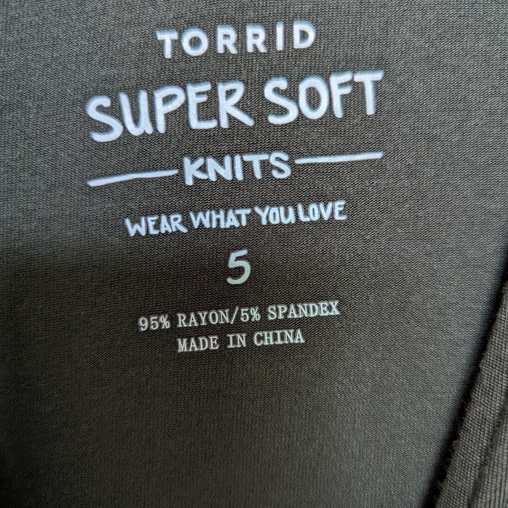 Torrid Super Soft Trapeze Dress - Picture 5 of 6